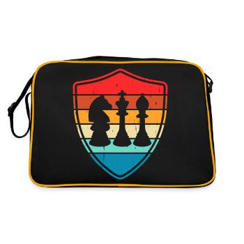 Chess - Retro Bag - black/gold - Back