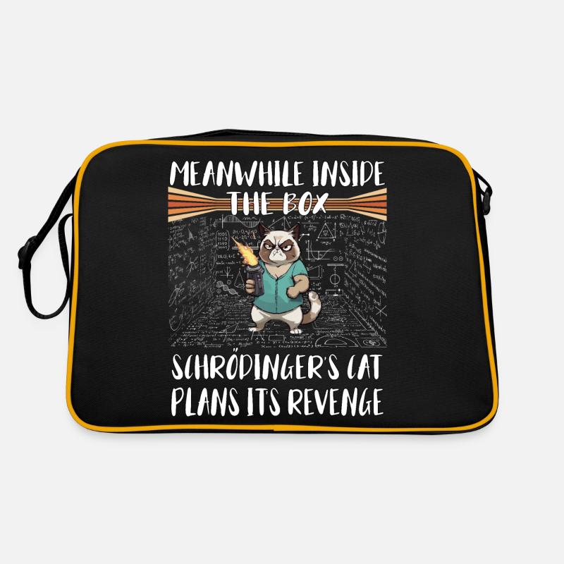 Pendant ce temps, dans la boîte Schroedingers chat plans de vengeance Sac Retro