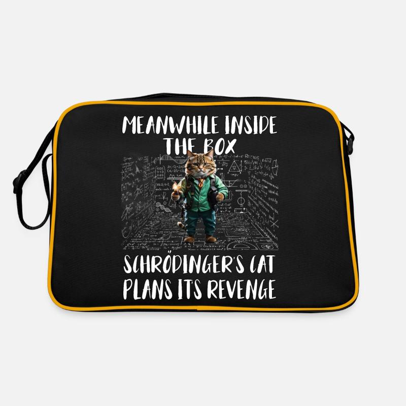 Pendant ce temps, dans la boîte Schroedingers chat plans de vengeance Sac Retro