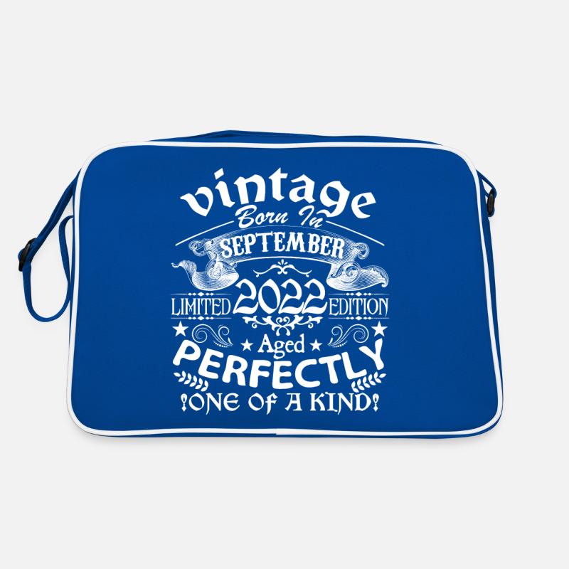 September 2022 | birthday 2022 born in September Retro Bag
