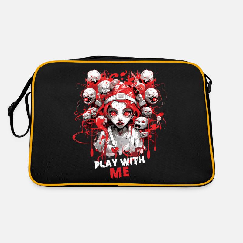 Costume d’infirmière d’Halloween avec soin Sac Retro