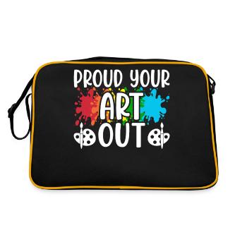 Artiste - Sac Retro - noir/or - Dos