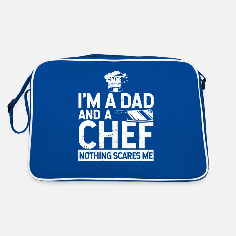 Je suis un père et un chef Rien n’a d’importance Sac Retro