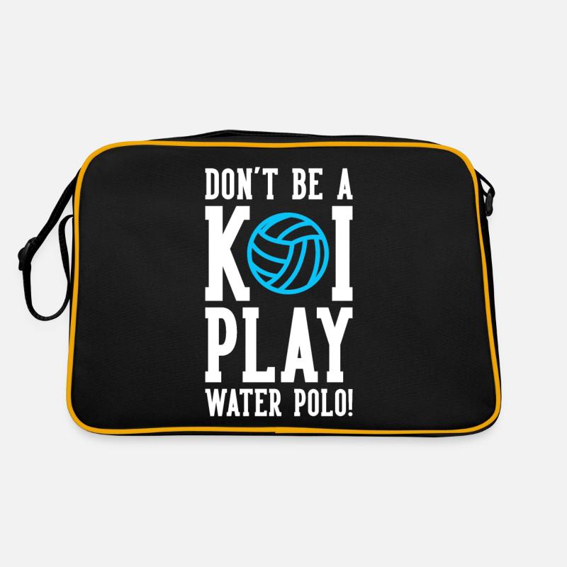 Don't Be A Koi Play Water Polo Retro Tasche