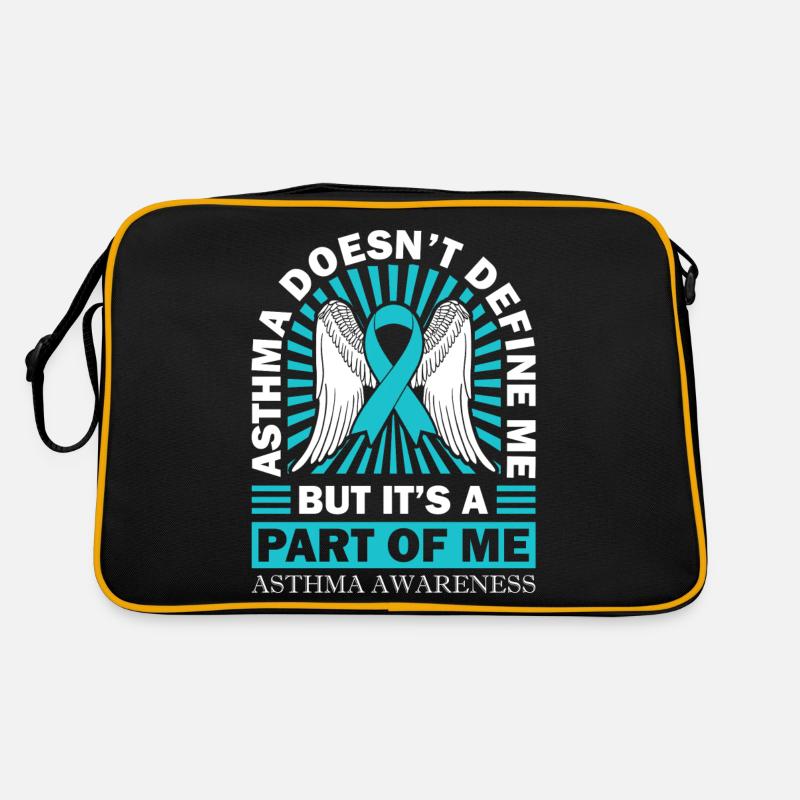 Asthmakrieger Asthma Definiert Mich Nicht Retro Tasche
