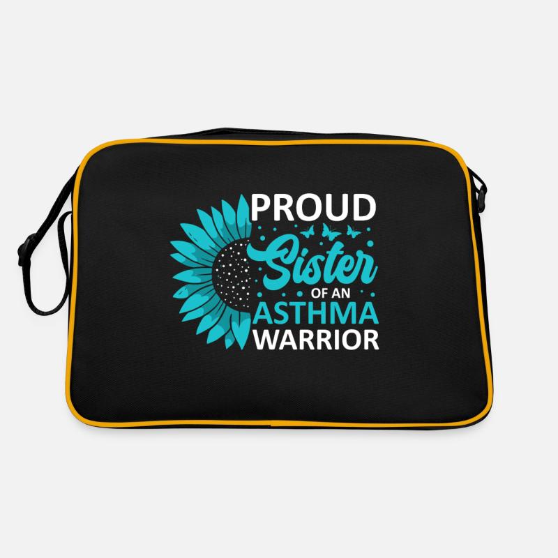 Fière sœur d’un guerrier asthmatique Sac Retro