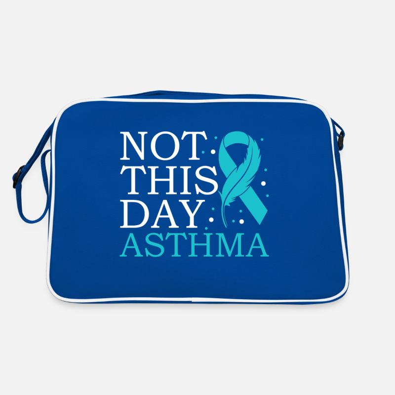 Not on this day Asthma Awareness Month Retro Bag