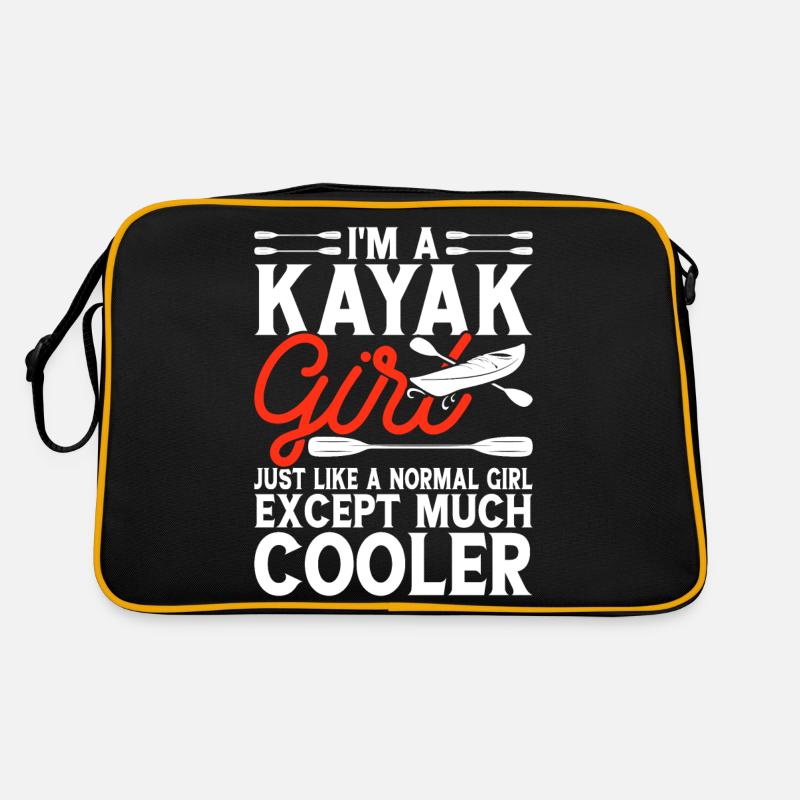 Kayak Kayaker Kayaker Retro Bag