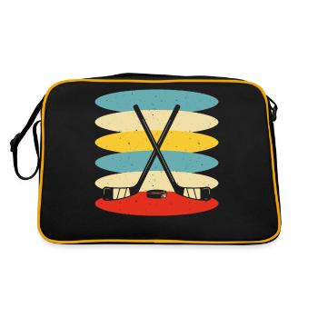 Kayak Kayaker Kayaker - Retro Bag - black/gold - Back