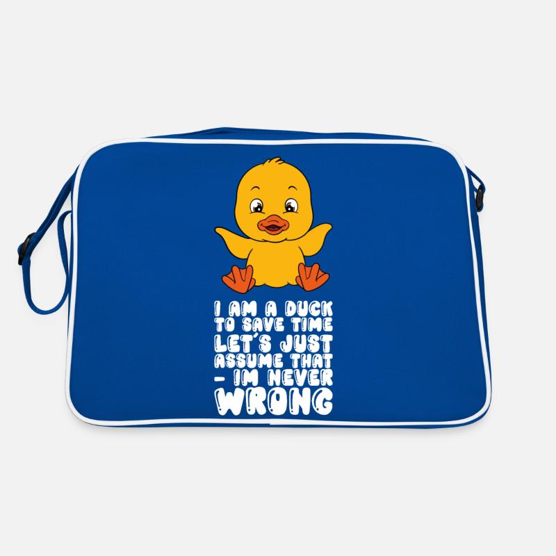 Drôle de canard Canards mignons Sac Retro