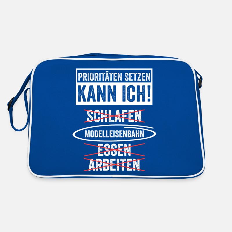 Eisenbahn Dampflok Eisenbahner Modelleisenbahn Zug Retro Tasche