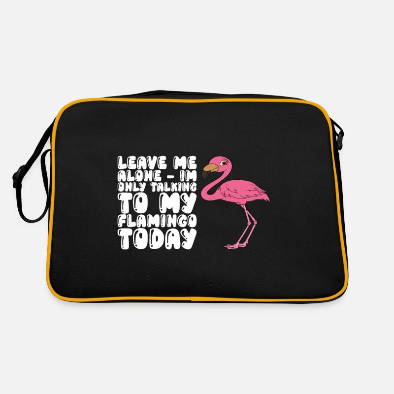 Drôle de flamant rose Sac Retro