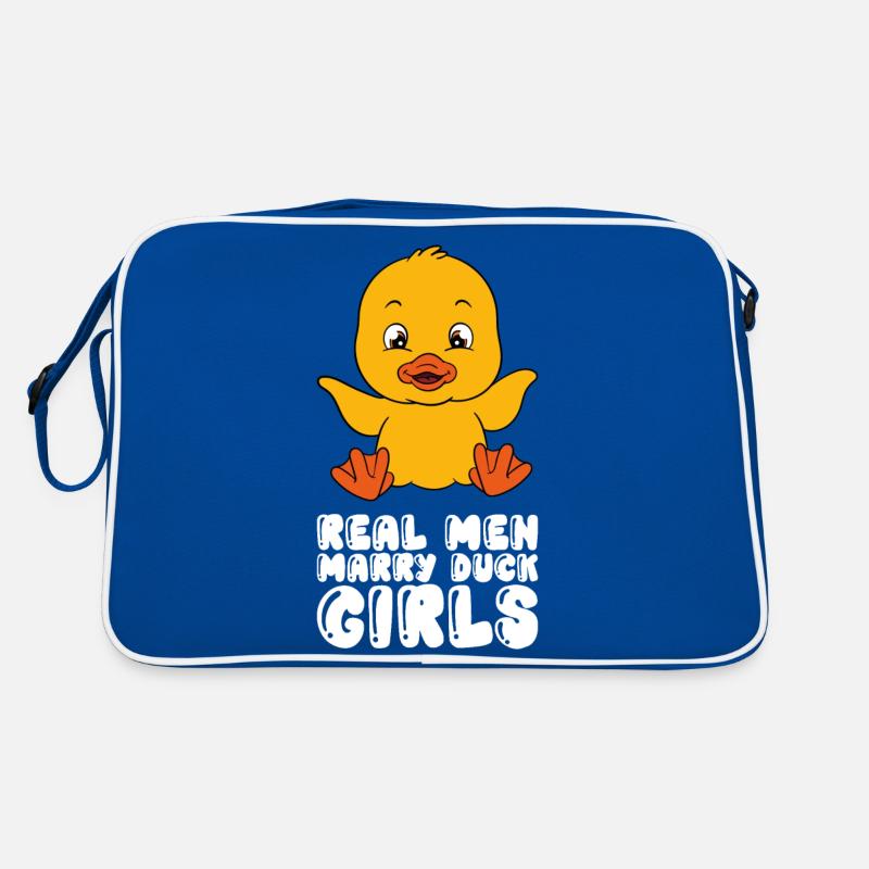 Drôle de canard Canards mignons Sac Retro