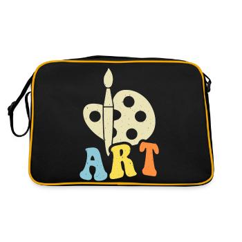 Artiste - Sac Retro - noir/or - Dos