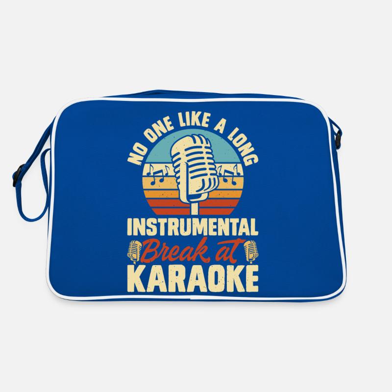 Karaoke Singen Retro Tasche
