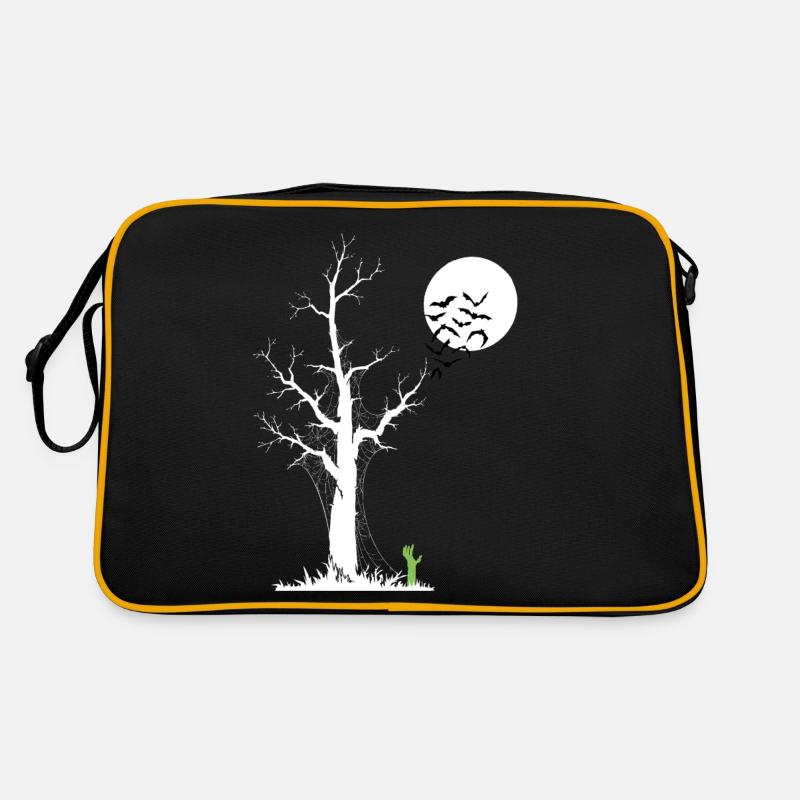 Zombie-Baum, Zombie-Wecker Retro Tasche