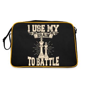 Chess - Retro Bag - black/gold - Back