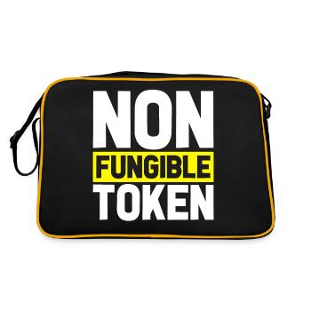 NFT - Retro Bag - black/gold - Back