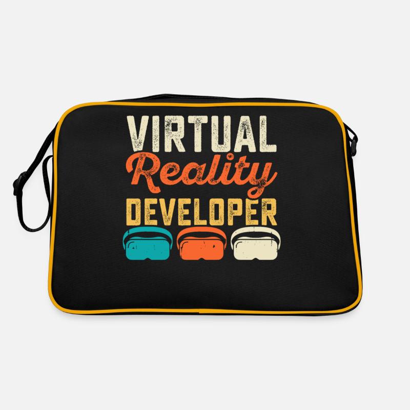 VR Virtuel Reality Retro Tasche