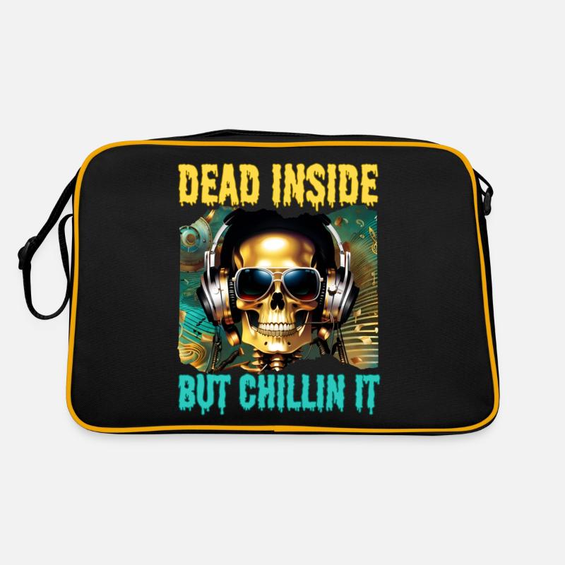 Inside dead mut rela Retro Tasche