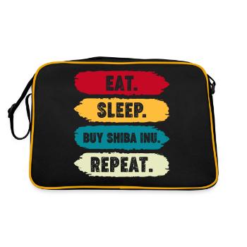 Crypto Cryptocurrency - Retro Bag - black/gold - Back