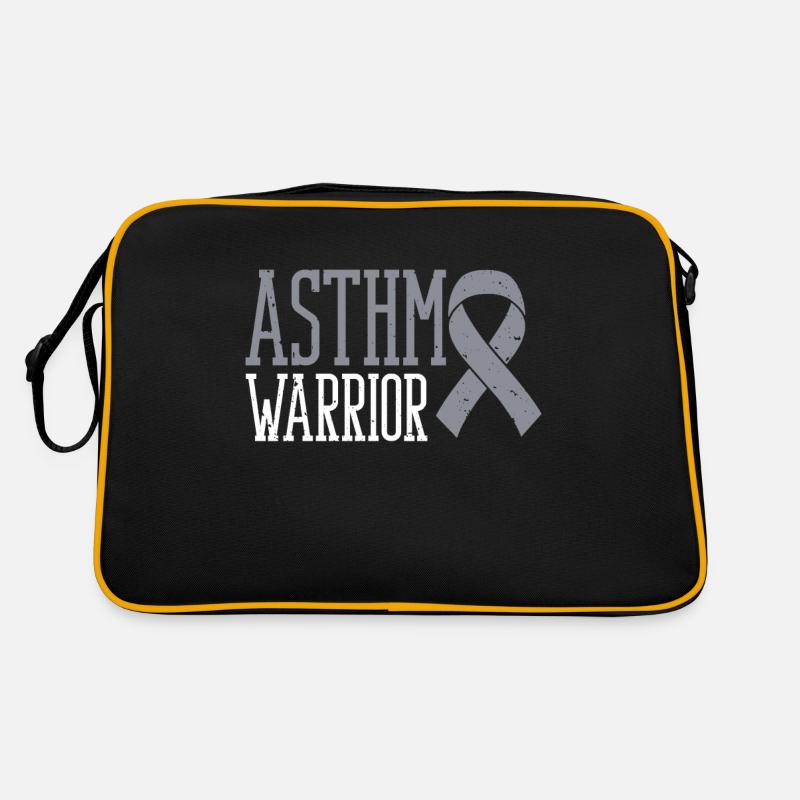 Asthma-krieger Asthmakrieger Wheezy Retro Tasche