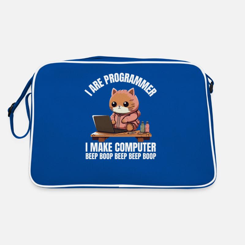 Je suis programmeur. Je fais un bip informatique Sac Retro