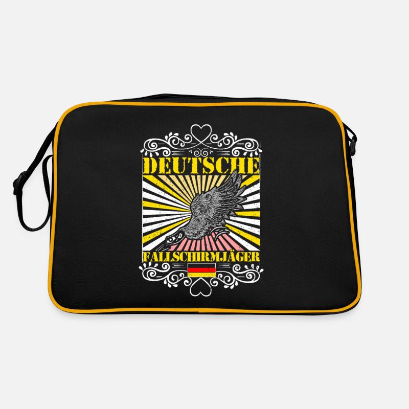 Der deutsche Fallschirmjäger Retro Tasche