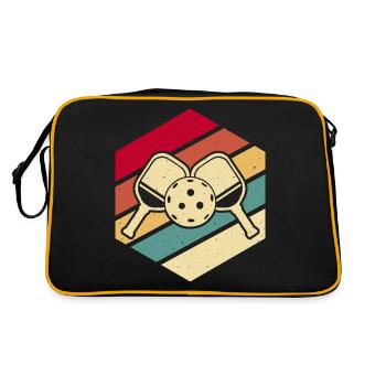Pickleball - Sac Retro - noir/or - Dos