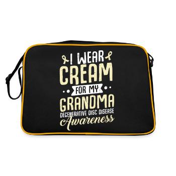 Degenerative Disc Disease Ninja I - Retro Bag - black/gold - Back