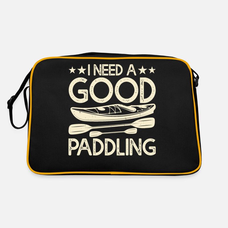 Kayak Kayaker Kayaker Retro Bag