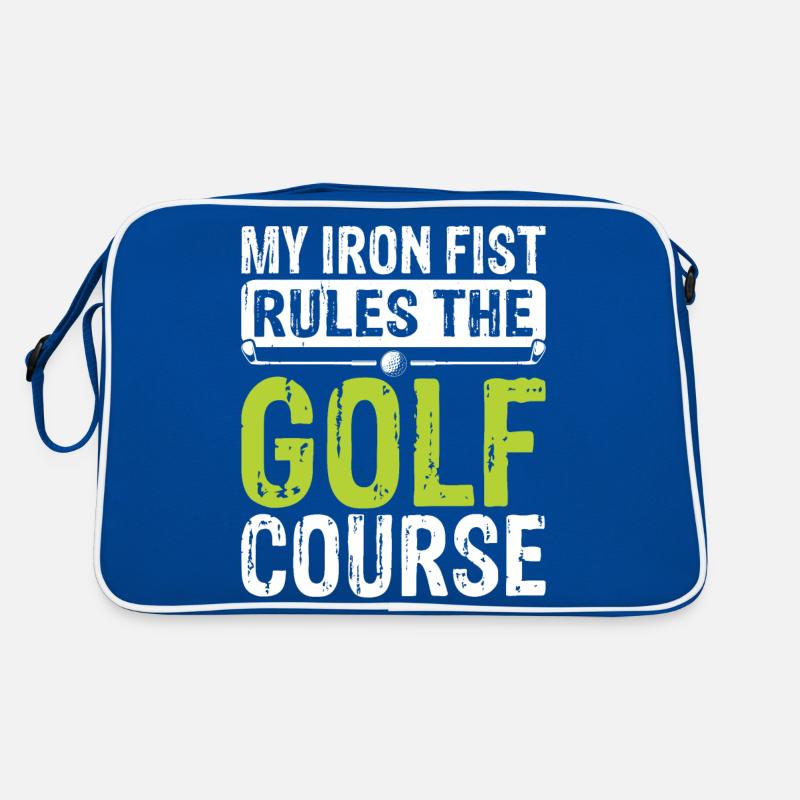 Golf Golfer Retro Bag