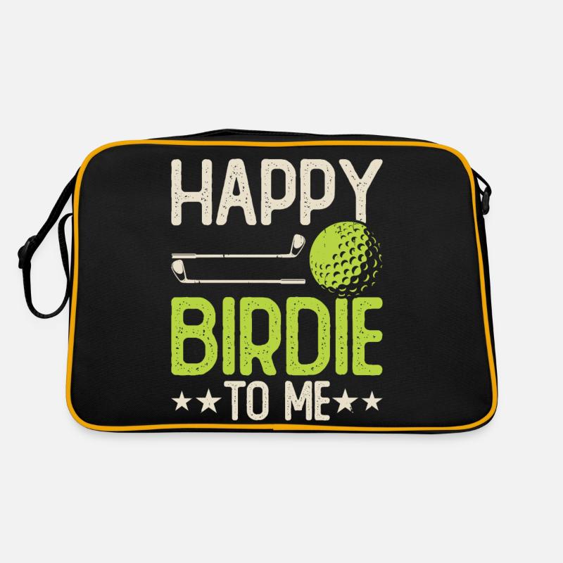 Golf Golfer Retro Bag