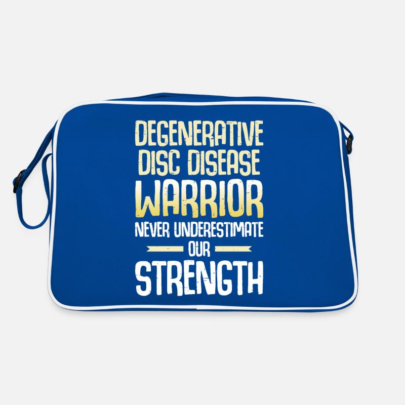 Ddd-bewusstseinsmonat Degenerative Retro Tasche