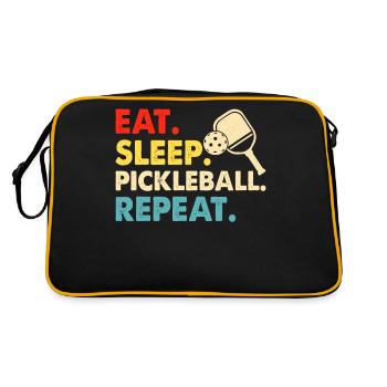 Pickleball - Sac Retro - noir/or - Dos