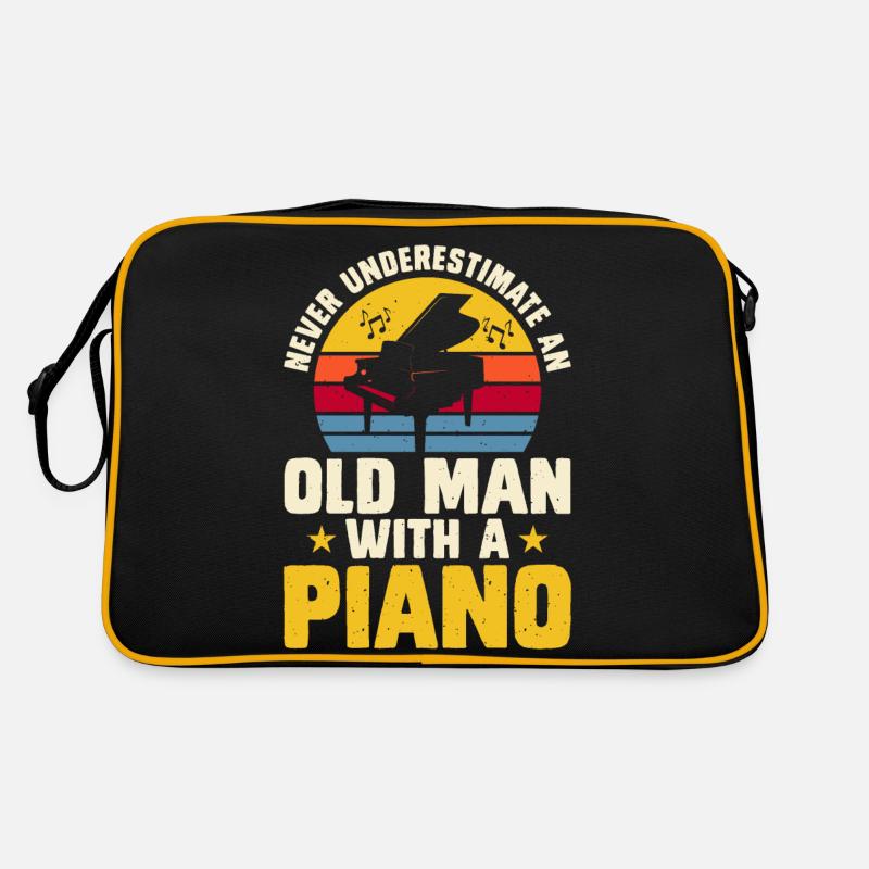 Pianiste Piano Sac Retro