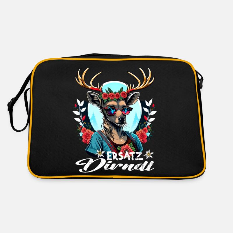 Tracht & Trachten Hirsch Ersatz Dirndl Retro Tasche