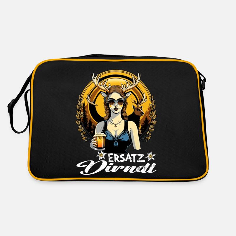 Tracht & Trachten Hirsch Ersatz Dirndl Retro Tasche
