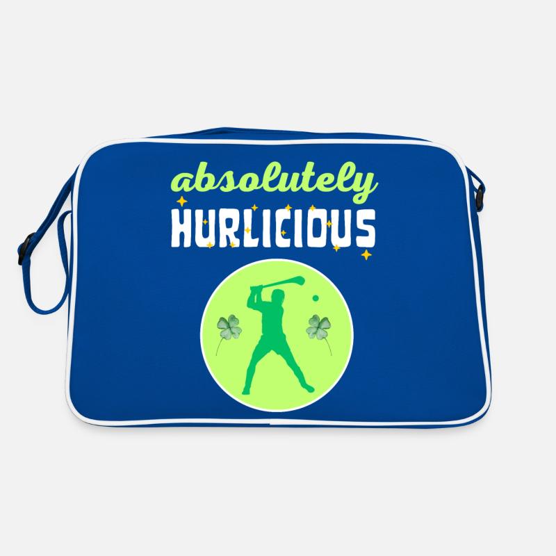 Joueur de hurling absolument hurlicious Sac Retro