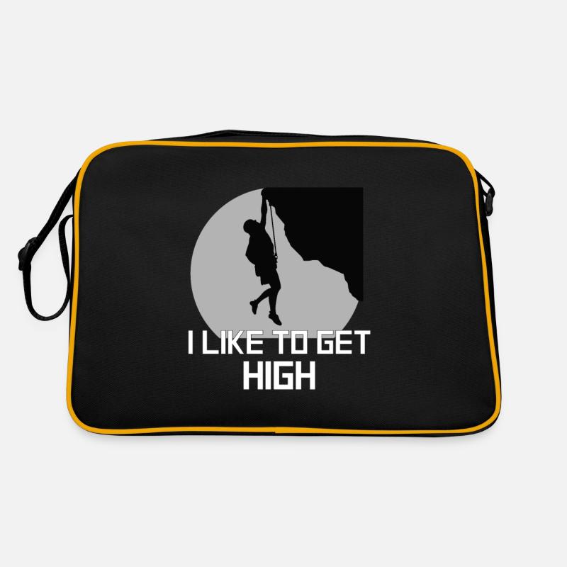 Rock Climbing - Retro Bag - black/gold