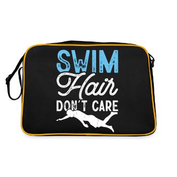 Swimming Float - Retro Bag - black/gold - Back