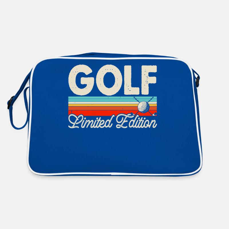 Golf Golfer Retro Bag