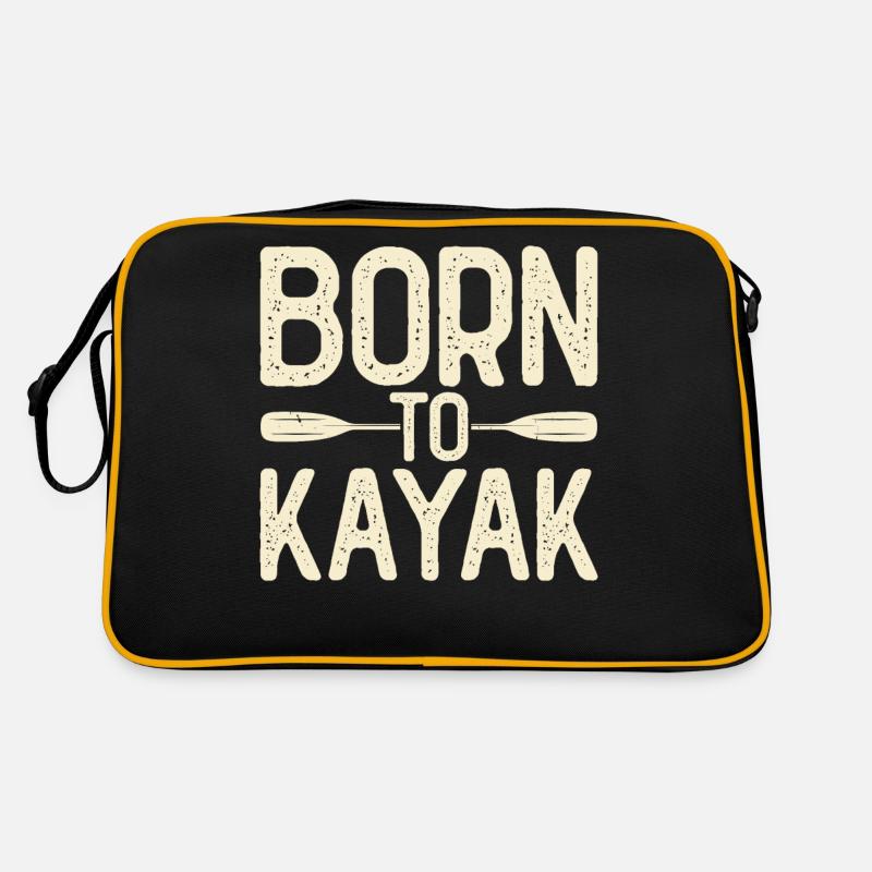 Kayak Kayaker Kayaker Retro Bag