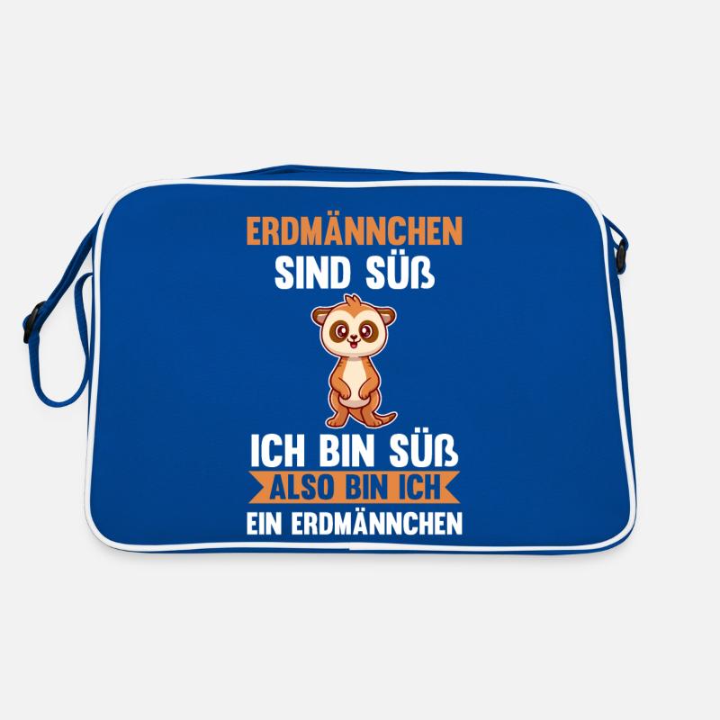 Erdmännchen Retro Tasche