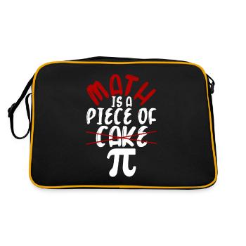 Les mathématiques sont un jeu d’enfant Pi Day Mathématiques amusantes - Sac Retro - noir/or - Dos