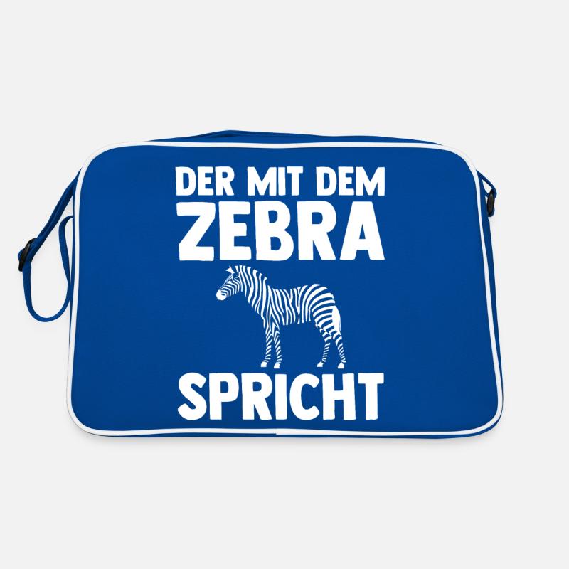 Zebra Retro Tasche