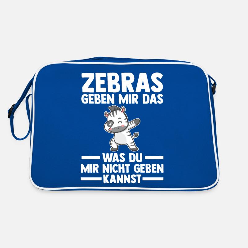 Zebra Retro Tasche