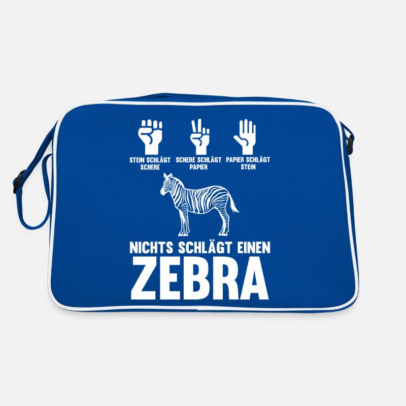 Zebra Retro Tasche