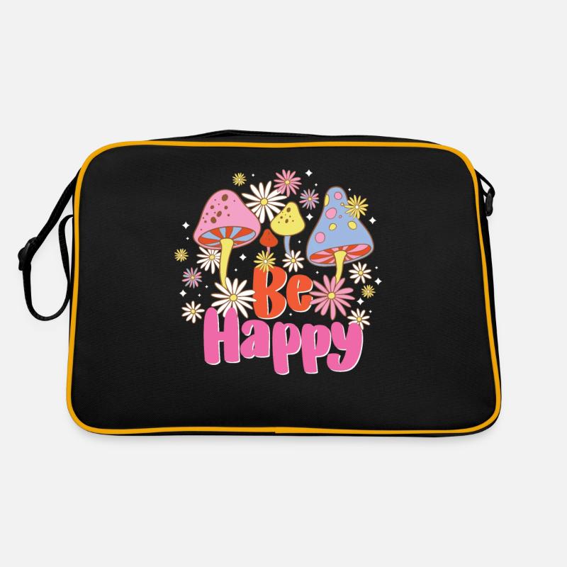 Magic Mushroom Psychedelic Art Retro Tasche