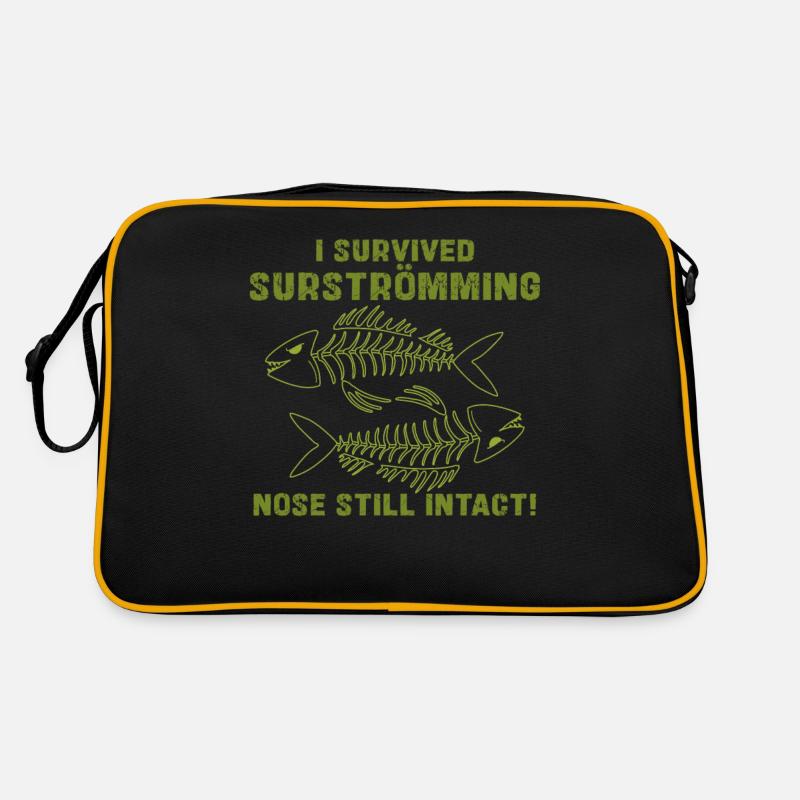 Surströmming - Because life is too short for threads Retro Bag